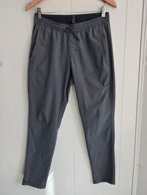 KUHL Pant Mens Slate Gray Softshell Hiking Jogger Trousers-Size S